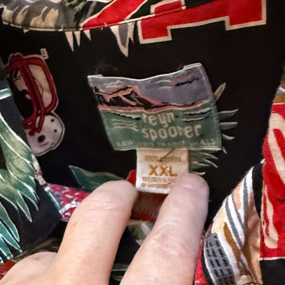 Reyn Spooner Nebraska Corn Huskers Hawaiian Shirt XXl - Picture 3 of 3